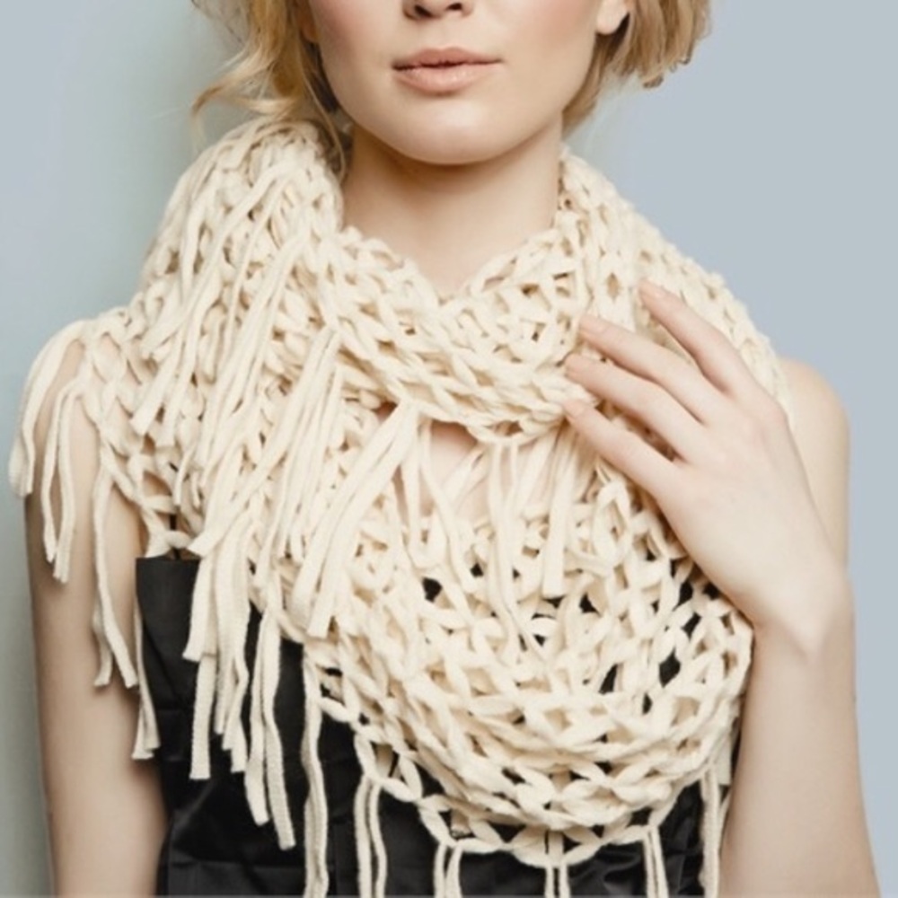 Gray Infinity Scarf